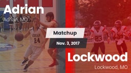 Matchup: Adrian  vs. Lockwood  2017