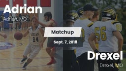 Matchup: Adrian  vs. Drexel  2018
