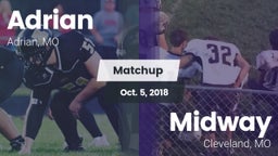 Matchup: Adrian  vs. Midway  2018