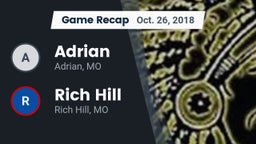 Recap: Adrian  vs. Rich Hill  2018