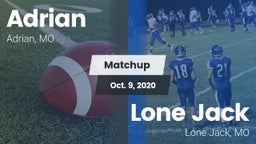 Matchup: Adrian  vs. Lone Jack  2020