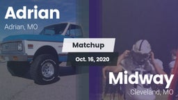 Matchup: Adrian  vs. Midway  2020