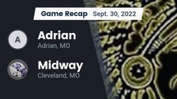 Recap: Adrian  vs. Midway  2022