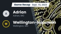 Recap: Adrian  vs. Wellington-Napoleon  2023