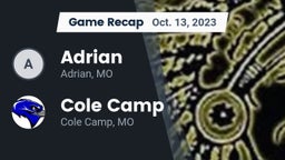 Recap: Adrian  vs. Cole Camp  2023