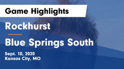Rockhurst  vs Blue Springs South  Game Highlights - Sept. 10, 2020