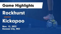 Rockhurst  vs Kickapoo  Game Highlights - Nov. 12, 2022