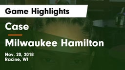 Case  vs Milwaukee Hamilton Game Highlights - Nov. 20, 2018