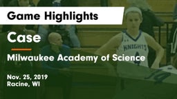 Case  vs Milwaukee Academy of Science Game Highlights - Nov. 25, 2019