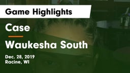 Case  vs Waukesha South  Game Highlights - Dec. 28, 2019