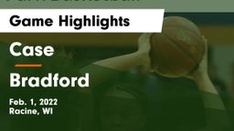 Case  vs Bradford  Game Highlights - Feb. 1, 2022