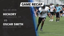 Recap: Hickory  vs. Oscar Smith  2016