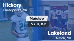 Matchup: Hickory  vs. Lakeland  2016