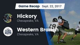 Recap: Hickory  vs. Western Branch  2017