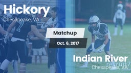 Matchup: Hickory  vs. Indian River  2017