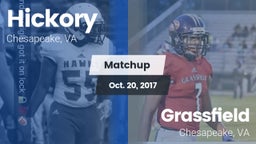 Matchup: Hickory  vs. Grassfield  2017
