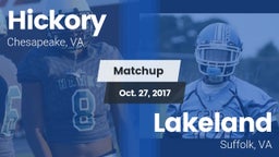 Matchup: Hickory  vs. Lakeland  2017