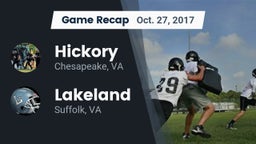 Recap: Hickory  vs. Lakeland  2017