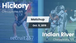 Matchup: Hickory  vs. Indian River  2019