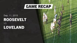 Recap: Roosevelt  vs. Loveland  2015