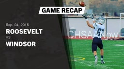 Recap: Roosevelt  vs. Windsor  2015