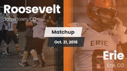 Matchup: Roosevelt High vs. Erie  2016