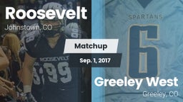 Matchup: Roosevelt High vs. Greeley West  2017