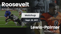 Matchup: Roosevelt High vs. Lewis-Palmer  2017