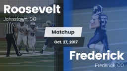 Matchup: Roosevelt High vs. Frederick  2017