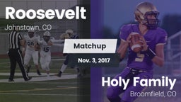 Matchup: Roosevelt High vs. Holy Family  2017
