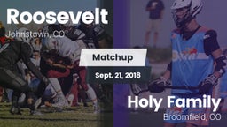 Matchup: Roosevelt High vs. Holy Family  2018