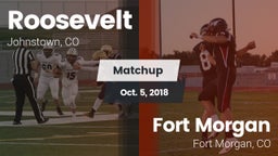 Matchup: Roosevelt High vs. Fort Morgan  2018