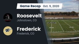 Recap: Roosevelt  vs. Frederick  2020