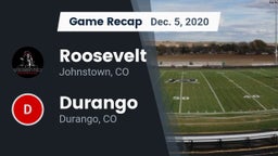 Recap: Roosevelt  vs. Durango  2020