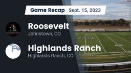 Recap: Roosevelt  vs. Highlands Ranch  2023