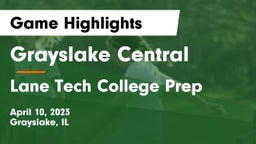 Grayslake Central  vs Lane Tech College Prep Game Highlights - April 10, 2023