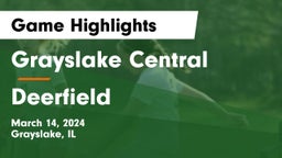 Grayslake Central  vs Deerfield  Game Highlights - March 14, 2024