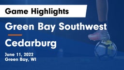 Green Bay Southwest  vs Cedarburg  Game Highlights - June 11, 2022