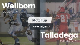 Matchup: Wellborn vs. Talladega  2017