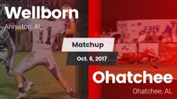 Matchup: Wellborn vs. Ohatchee  2017