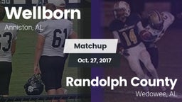 Matchup: Wellborn vs. Randolph County  2017