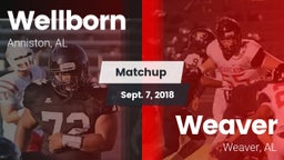 Matchup: Wellborn vs. Weaver  2018