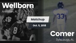 Matchup: Wellborn vs. Comer  2018
