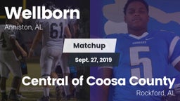 Matchup: Wellborn vs. Central of Coosa County  2019
