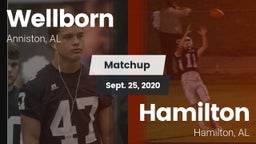 Matchup: Wellborn vs. Hamilton  2020