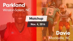 Matchup: Parkland vs. Davie  2016