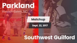 Matchup: Parkland vs. Southwest Guilford 2017
