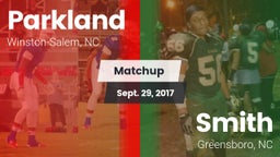 Matchup: Parkland vs. Smith  2017