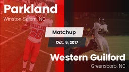 Matchup: Parkland vs. Western Guilford  2017