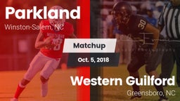 Matchup: Parkland vs. Western Guilford  2018
